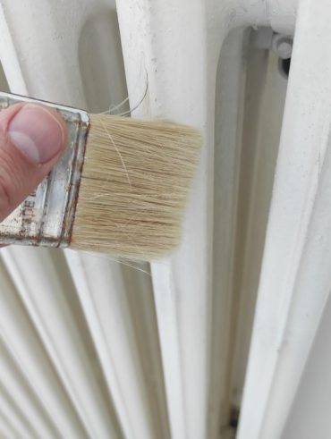 Peinture pour radiateur en fonte